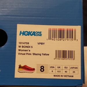 Women's Hoka One One Bondi 5 size 8